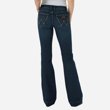 Wrangler Women's Mae Mid Rise Trouser Jean Canada Wide Shipping