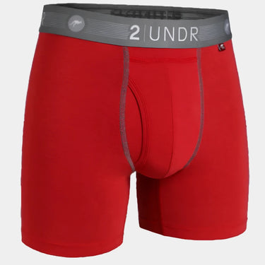 2 Under Flow Shift Boxer Brief Red