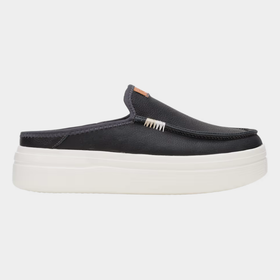 Hey Dude Women's Austin Lift Leather Black