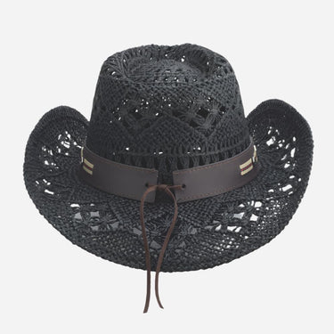 Women's Bullhide Black Straw Hat