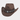 Young Love Brown Straw Cowboy Hat