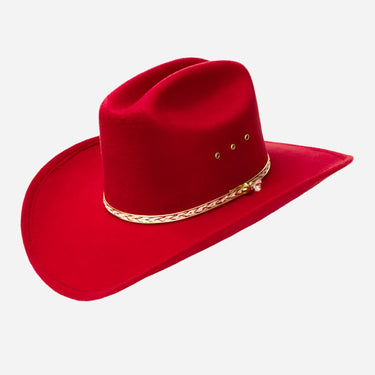 Western Express Kids Red Felt Cowboy Hat