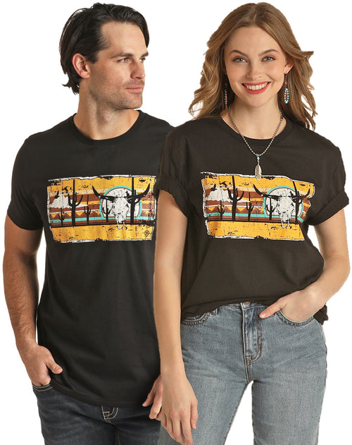 Rock and Roll DenimUnisex Desert Graphic Tee Shirt Western Wear Canada