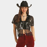 Rock and Roll Denim Women's Star Sequin Bolero Western Apparel Canada