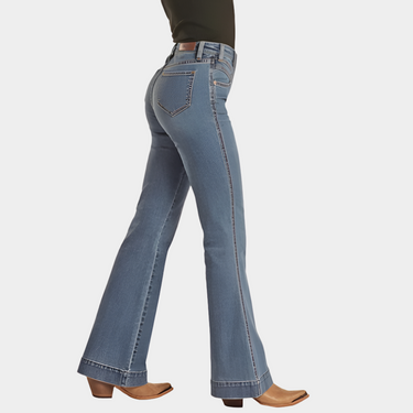 High Rise Trouser Jeans