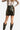 Rock and Roll Denim Women's Black Fringe Mini Skirt Western Wear