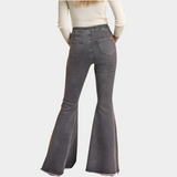 High Rise Bell Bottom Jeans