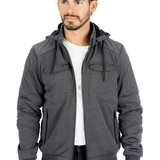 Platini Men's Charcoal Hoodie