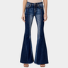 Miss Me Multi Denim Wide Flare Jeans