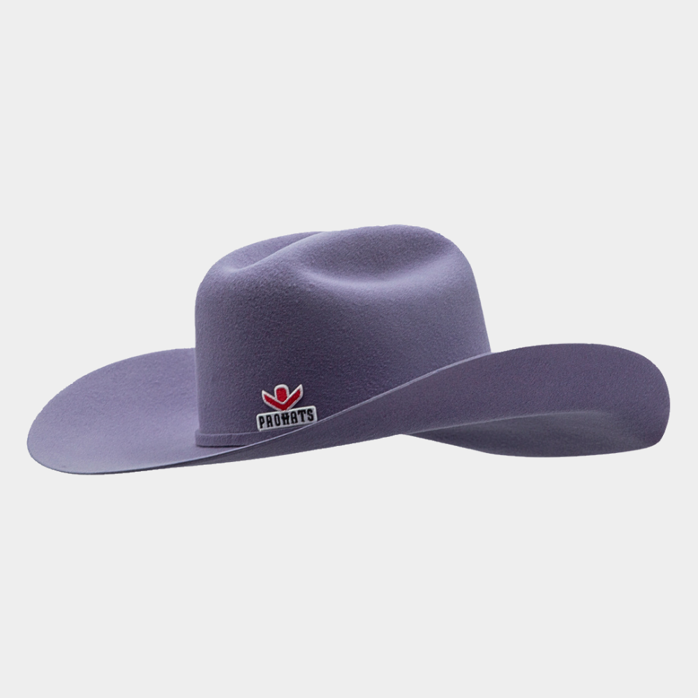 Pro Hats Rodeo Night Nashville Purple Wool Felt Hat β Nikki's Western ...