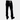 Platini Fashion Men's Holt Slim Black Boot Cut Jeans