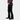 Platini Fashion Men's Holt Black Slim Boot Cut Jeans