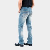 Platini Fashion Men's Holt Straight Leg Jeans