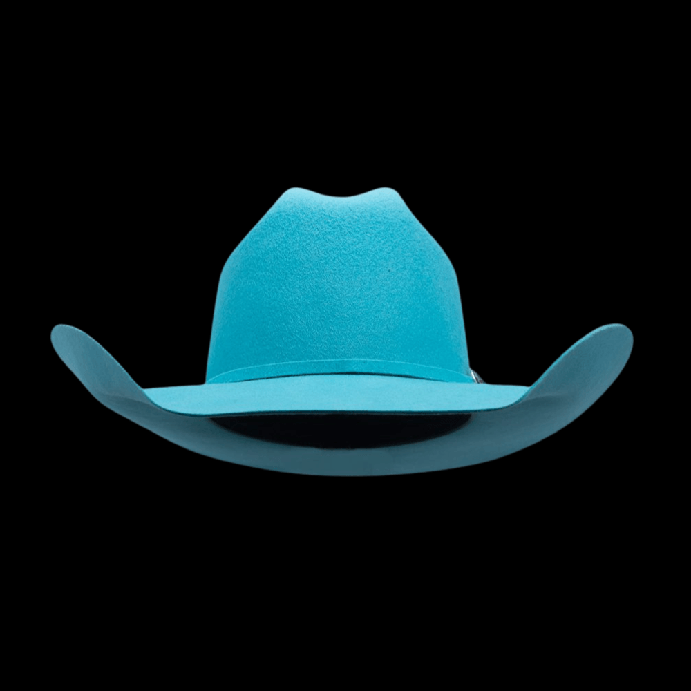 Pro Hats Rodeo Night Tiffany Turquoise Wool Felt Hat β Nikki's Western ...