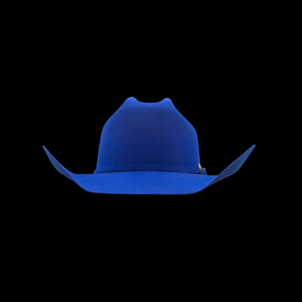 Pro Hats Rodeo Night Texas Blue Wool Felt Hat β Nikki's Western Outfitters