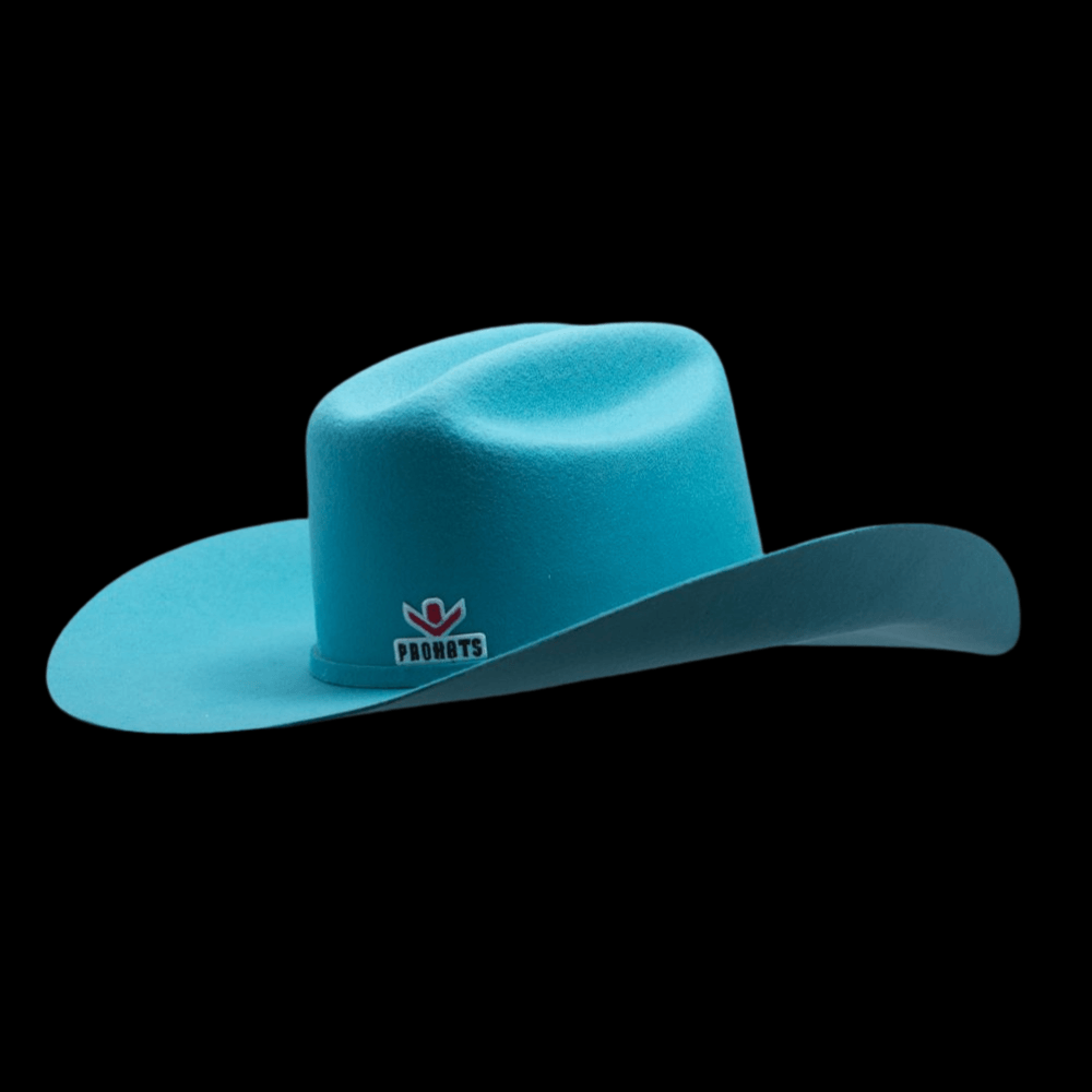 Pro Hats Rodeo Night Tiffany Turquoise Wool Felt Hat β Nikki's Western ...