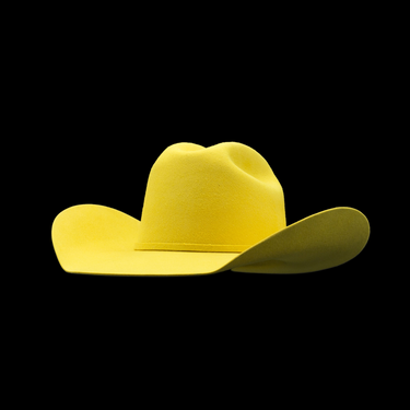 Santa Fe Yellow Rodeo Night Wool Felt Hat Cowboy Hats Pro Hat Canada