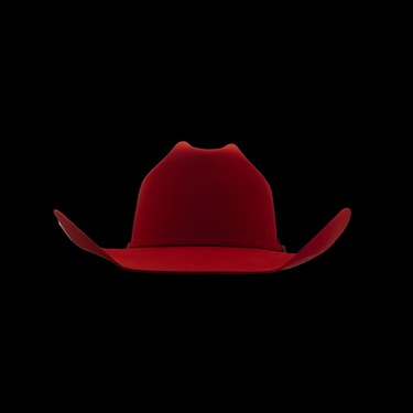 Stampede Red Rodeo Night Wool Felt Hat Pro Hats