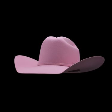 Pro Hats Stock Yard Pink Canada Felt Wool Cowboy Hat