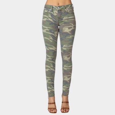 Miss Me Camo Skinny Jeans