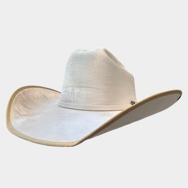 Modestone White Suede Cowboy Hat